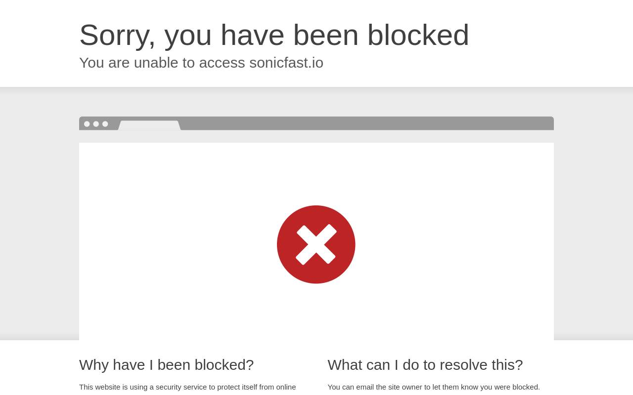 Sonicfast 官网截图